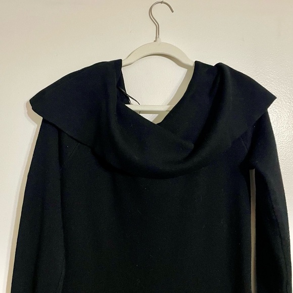 AKIRA Black Cowl Neck Sweater - Picture 11 of 12